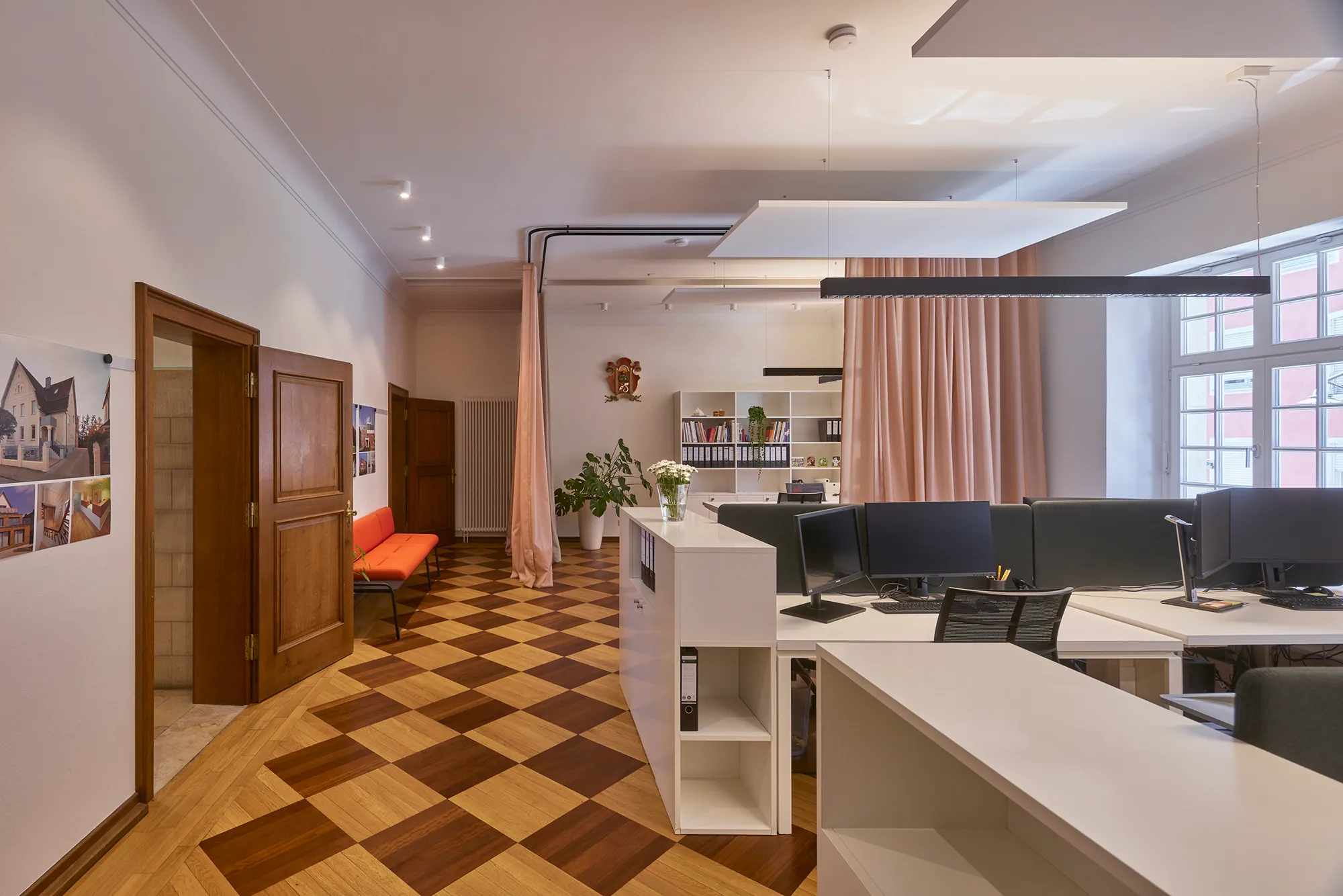 Büro in der alten Lateinschule