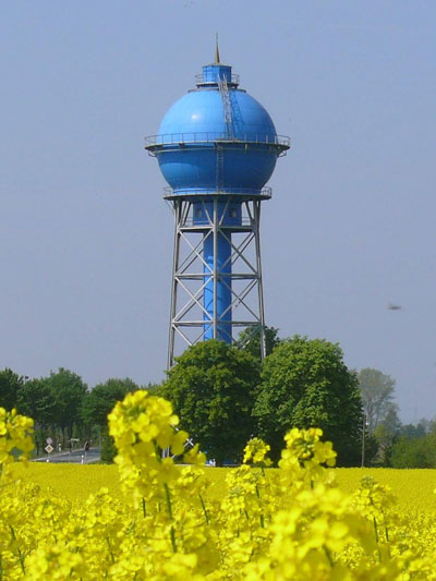 Teilsanierung Blauer Wasserturm
